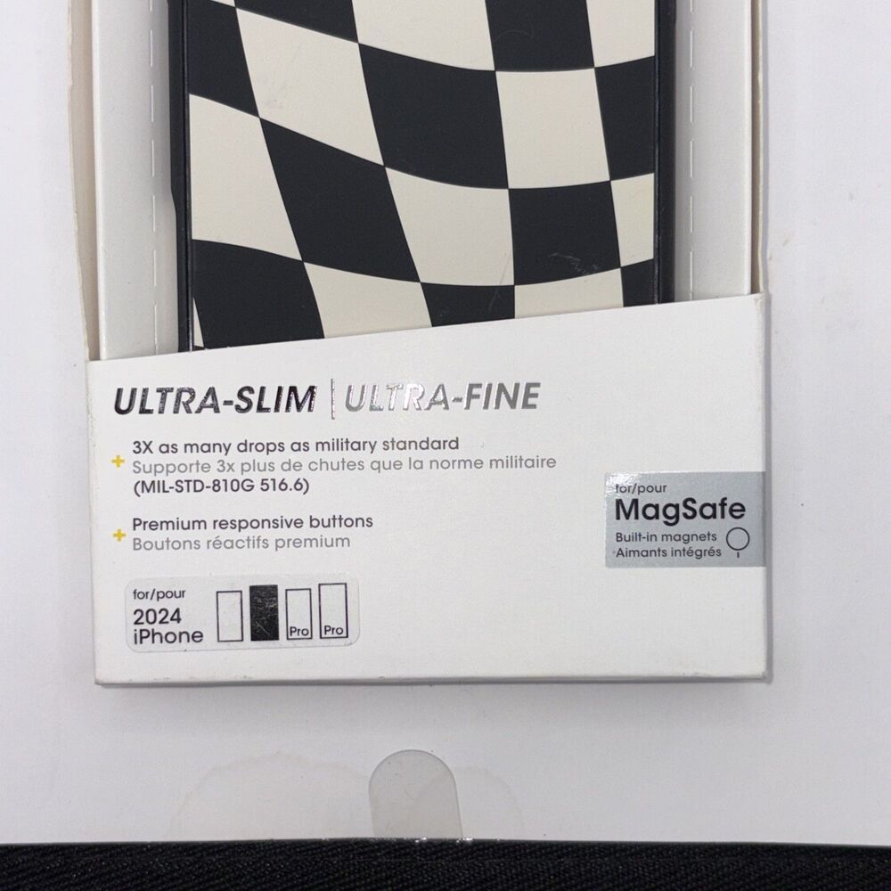 OtterBox iPhone 16 Plus Symmetry Series Case w/ MagSafe Wavy Charcoal NEW - Picture 3 of 6